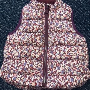 Baby GAP ColdControl Floral Puffer Vest | 6–12 Months | NWOT